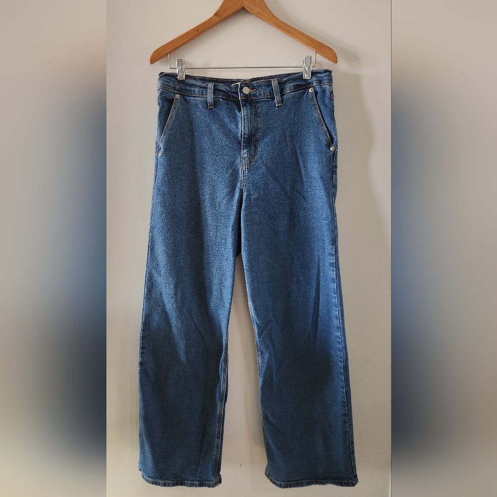 Classic Levi Strauss Signature High-rise Loose Straight Jeans - Size 10